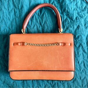 1950’s LOEWE Small Structured Soft Leather Authentic Vintage Handbag
